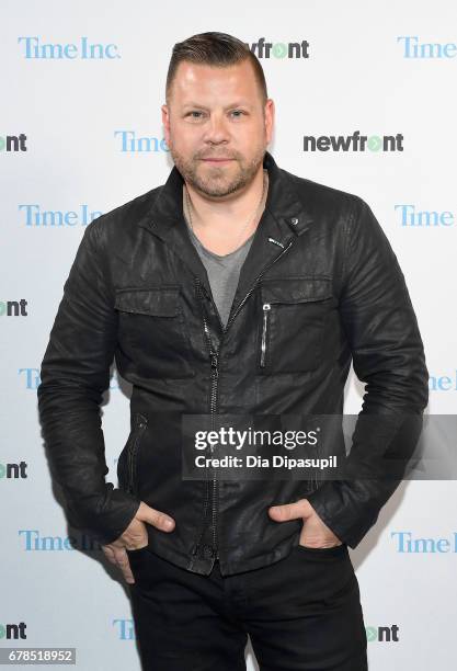 Creative Director, Sports Illustrated Group at Time Inc. Chris Hercik attends Time Inc. NewFront 2017 at Hammerstein Ballroom on May 4, 2017 in New...