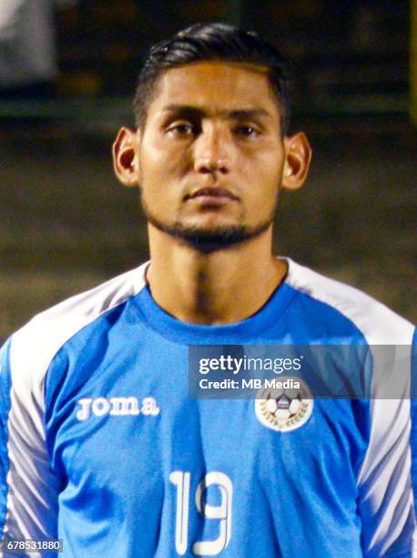 Concacaf Gold Cup Usa 2017 / "nNicaragua National Team - Preview Set - "nLuis Angel Peralta