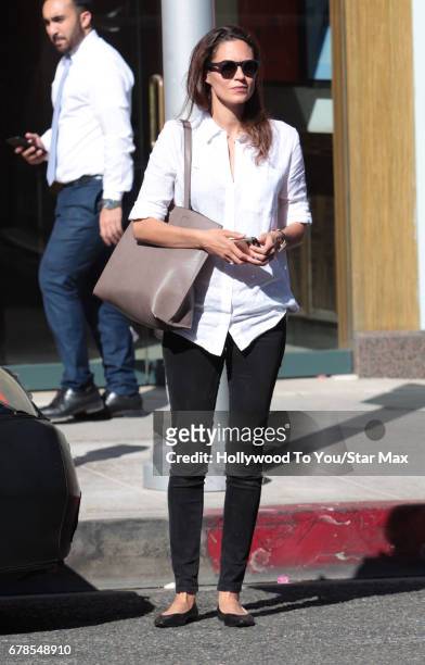 Actress Tracy Ryerson is seen on May 3, 2017 in Los Angeles, California.