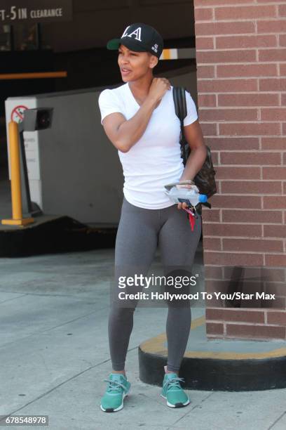 Actress Meagan Good is seen on May 3, 2017 in Los Angeles, California.