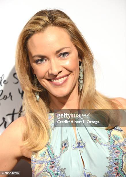 Actress Kristanna Loken arrives for the Premiere Of Penny Black Promotions' "A Little Something For Your Birthday" held at Pacific Design Center on...