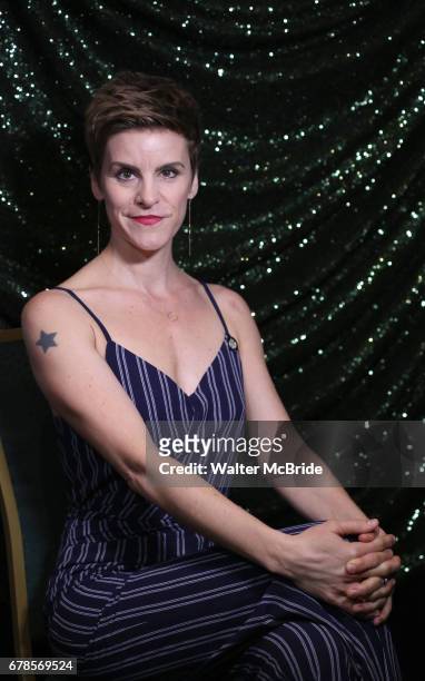 Jenn Colella attends the 2017 Tony Awards Meet The Nominees Press Junket at the Sofitel Hotel on May 3, 2017 in New York City.