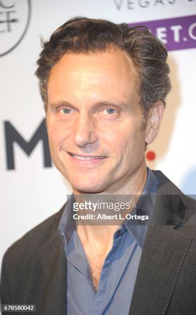 Actor Tony Goldwyn arrives for the Premiere Of Penny Black Promotions' "A Little Something For Your Birthday" held at Pacific Design Center on May 3,...