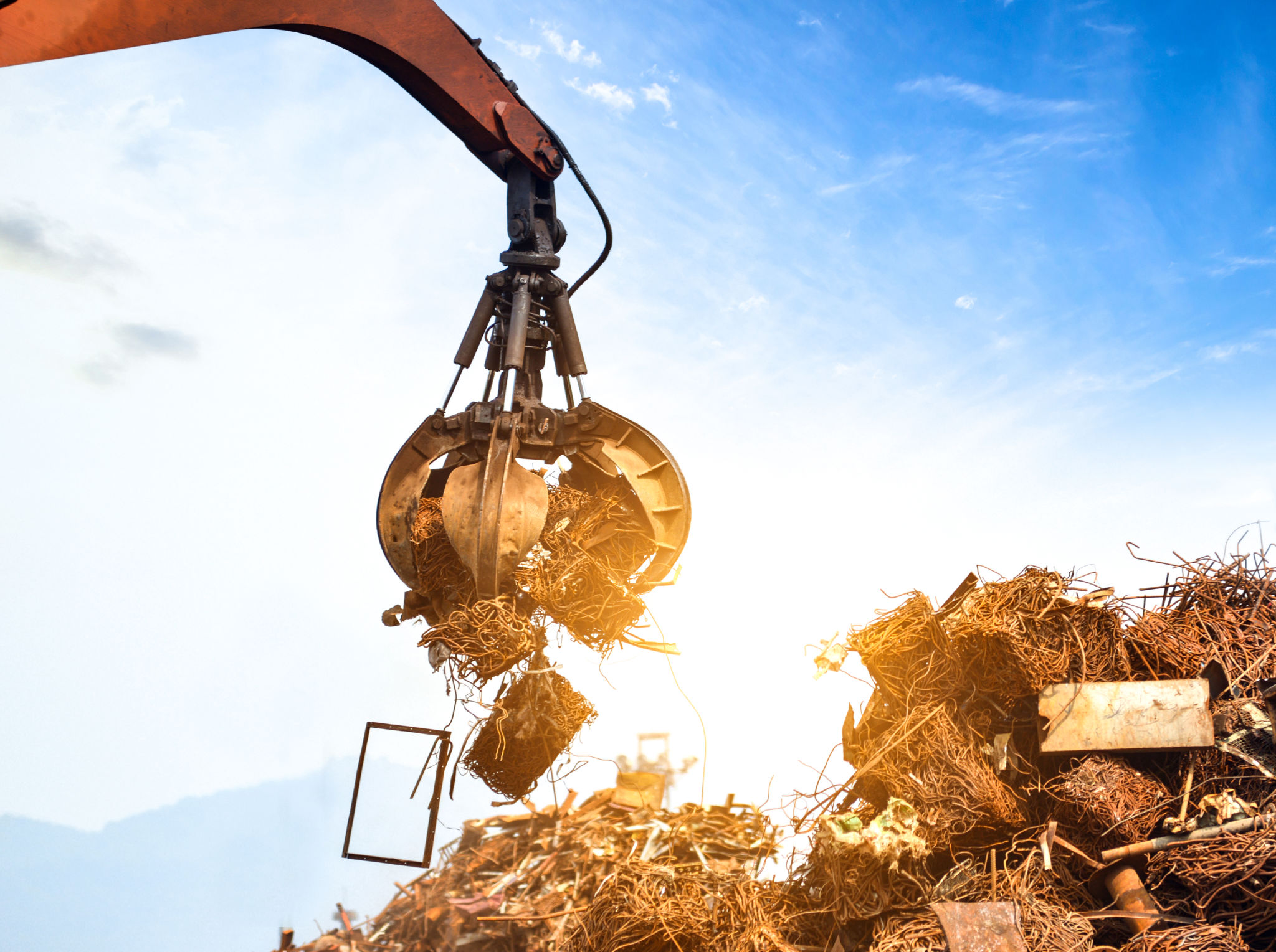 industrial scrap metal