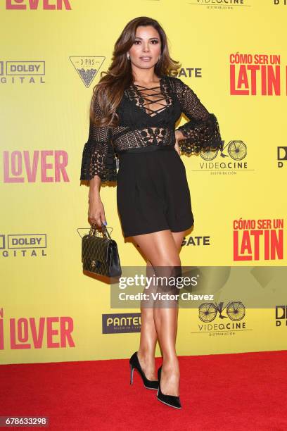 Aleida Nunez attends the "How To Be A Latin Lover" Mexico City premiere at Teatro Metropolitan on May 3, 2017 in Mexico City, Mexico.