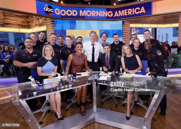 Dave Bautista is a guest on "Good Morning America," Thursday, May 4, 2017 airing on the Walt Disney Television via Getty Images Television Network....