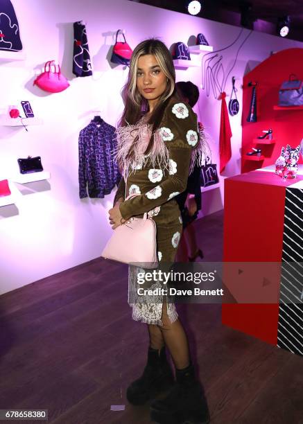 Mimi Wade attends the Lulu Guinness AW17 launch celebration at The London EDITION on May 4, 2017 in London, England.