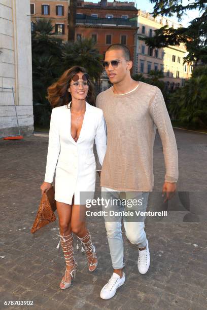 Guests attend the Guess Foundation Denim Day 2017 at Palazzo Barberini on May 4, 2017 in Rome, Italy.