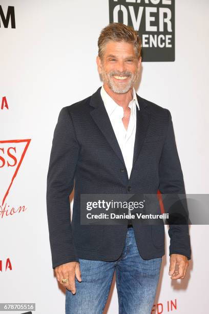 Clayton Norcross attends the Guess Foundation Denim Day 2017 at Palazzo Barberini on May 4, 2017 in Rome, Italy.