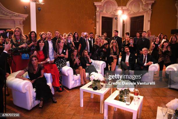 General view of the Guess Foundation Denim Day 2017 at Palazzo Barberini on May 4, 2017 in Rome, Italy.