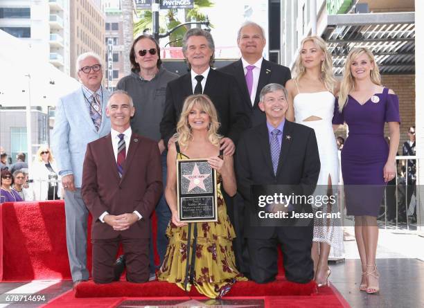 Director Quentin Tarantino, Honoree Kurt Russell, guest, actors Kate Hudson and Reese Witherspoon Los Angeles Councilmember Mitch O'Farrell, Honoree...