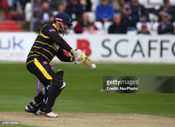 Gloucestershire's Phil Mustard during Royal London One-Day Cup match between Essex Eagles and Gloucestershire CCC at The Cloudfm County Ground...