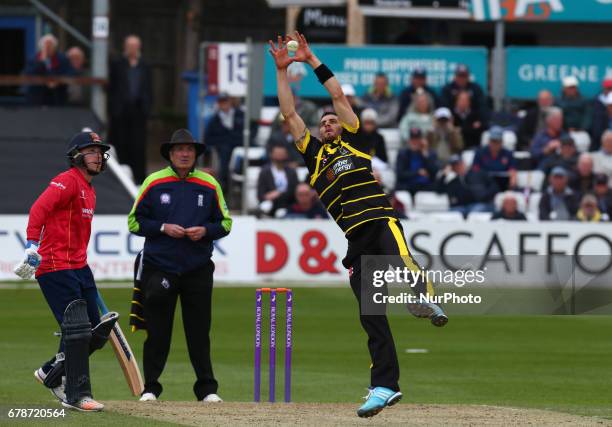 Gloucestershire's Jack Taylor during Royal London One-Day Cup match between Essex CCC and Gloucestershire CCC at The Cloudfm County Ground...