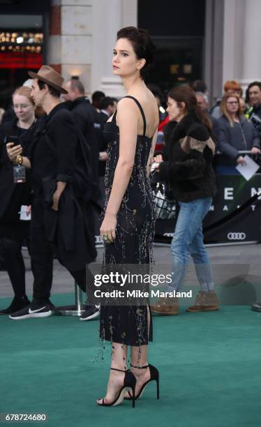 Katherine Waterston attends the World Premiere of "Alien: Covenant" at Odeon Leicester Square on May 4, 2017 in London, England.