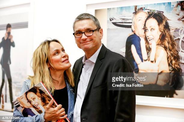 German actress Sonja Kirchberger and photographer Kevin Lynch during the 'Foto.Kunst.Boulevard' exhhibition opening at Martin-Gropius-Bau on May 4,...