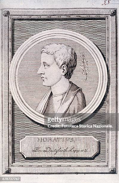 Horatio Roman poet from Venosa. Born to a freedman father he was educated in Rome and then in Athens. He was a friend of Virgil and Maecenas, a...