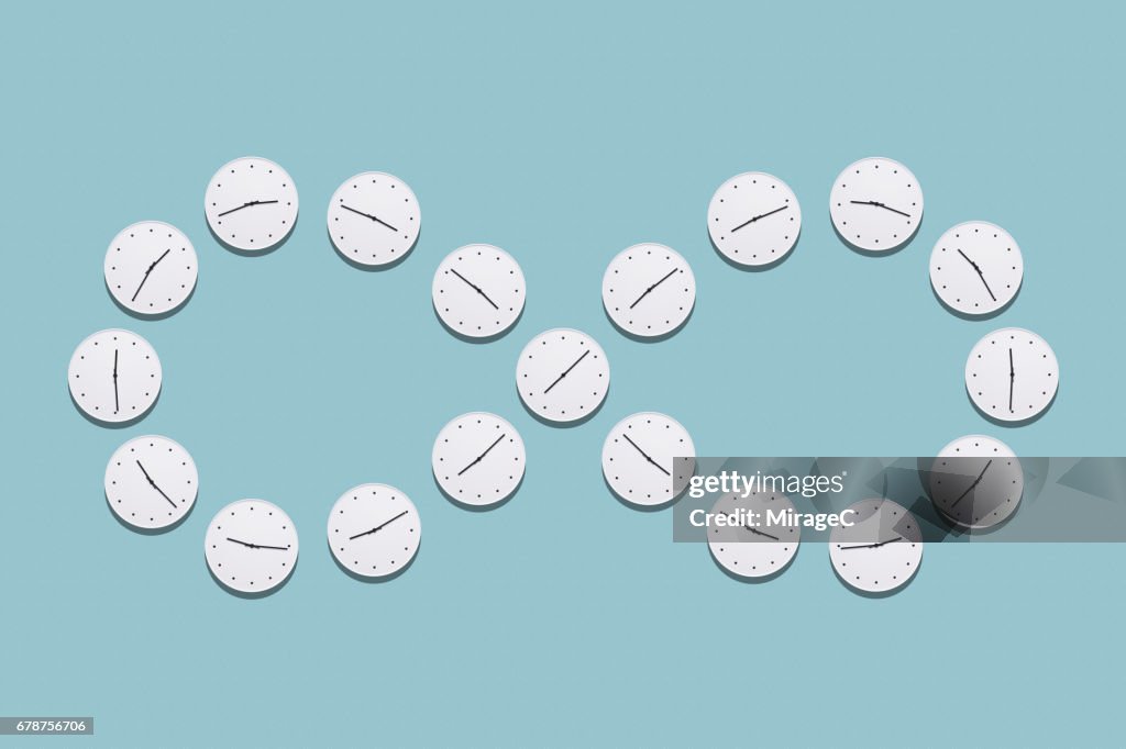 Infinity Time Infiniry Infinite Time High-Res Stock Photo - Getty Images