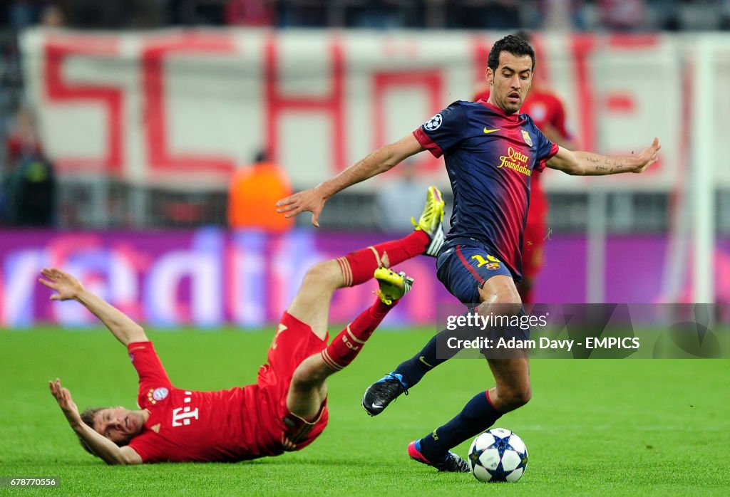 Soccer - UEFA Champions League - Semi Final - First Leg - Bayern Munich v Barcelona - Allianz Arena