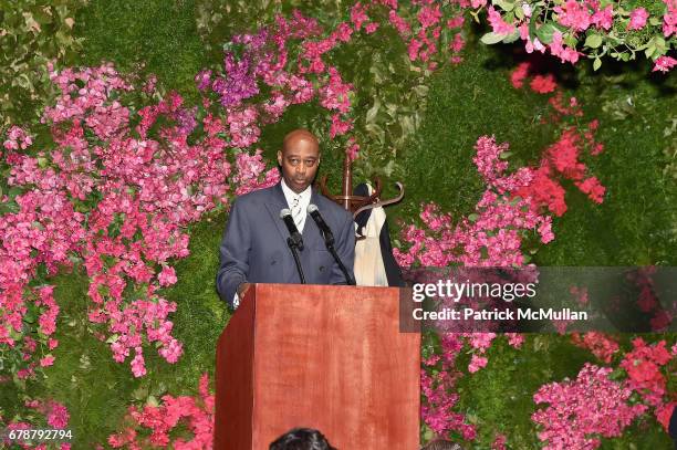 Raymond McGuire attends the Studio in a School 40th Anniversary Gala at Seagram Building Plaza on May 3, 2017 in New York City.