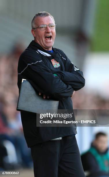 Northampton Town's assistant manager Tim Flowers