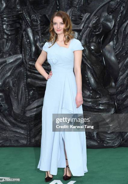 Dakota Blue Richards attends the World Premiere of "Alien: Covenant" at Odeon Leicester Square on May 4, 2017 in London, England.