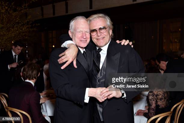 Bob Lipp and Peter Martins attend the New York City Ballet 2017 Spring Gala at David H. Koch Theater, Lincoln Center on May 4, 2017 in New York City.
