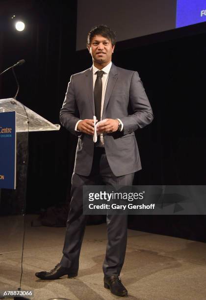 Author Saroo Brierley attends the International Centre for Missing and Exploited Children's 2017 Gala for Child Protection at Gotham Hall on May 4,...