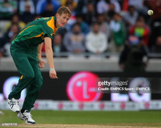 South Africa's bowler Chris Morris during game against Pakistan, during the ICC Champions Trophy match at Edgbaston, Birmingham.