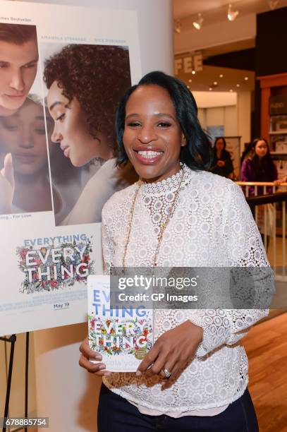 Author Nicola Yoon attends the "Everything Everything" book signing at Indigo Eaton Centre on May 4, 2017 in Toronto, Canada.