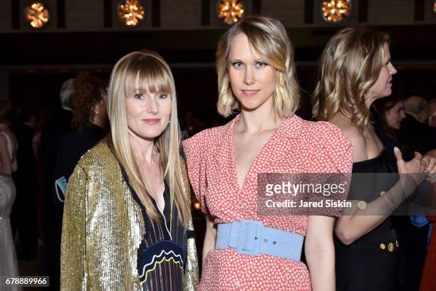 Amy Astley and Indre Rockefeller attend the New York City Ballet 2017 Spring Gala at David H. Koch Theater, Lincoln Center on May 4, 2017 in New York...