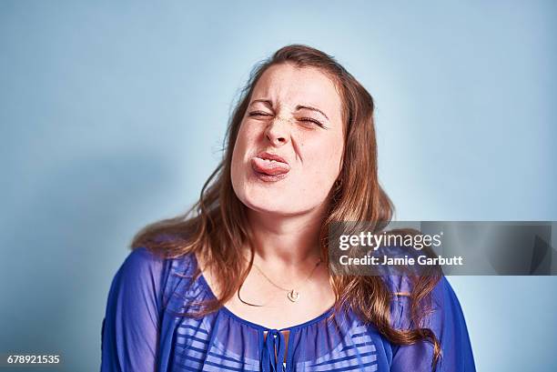 a studio portrait of a mid 20's british female - women in see through tops stock pictures, royalty-free photos & images