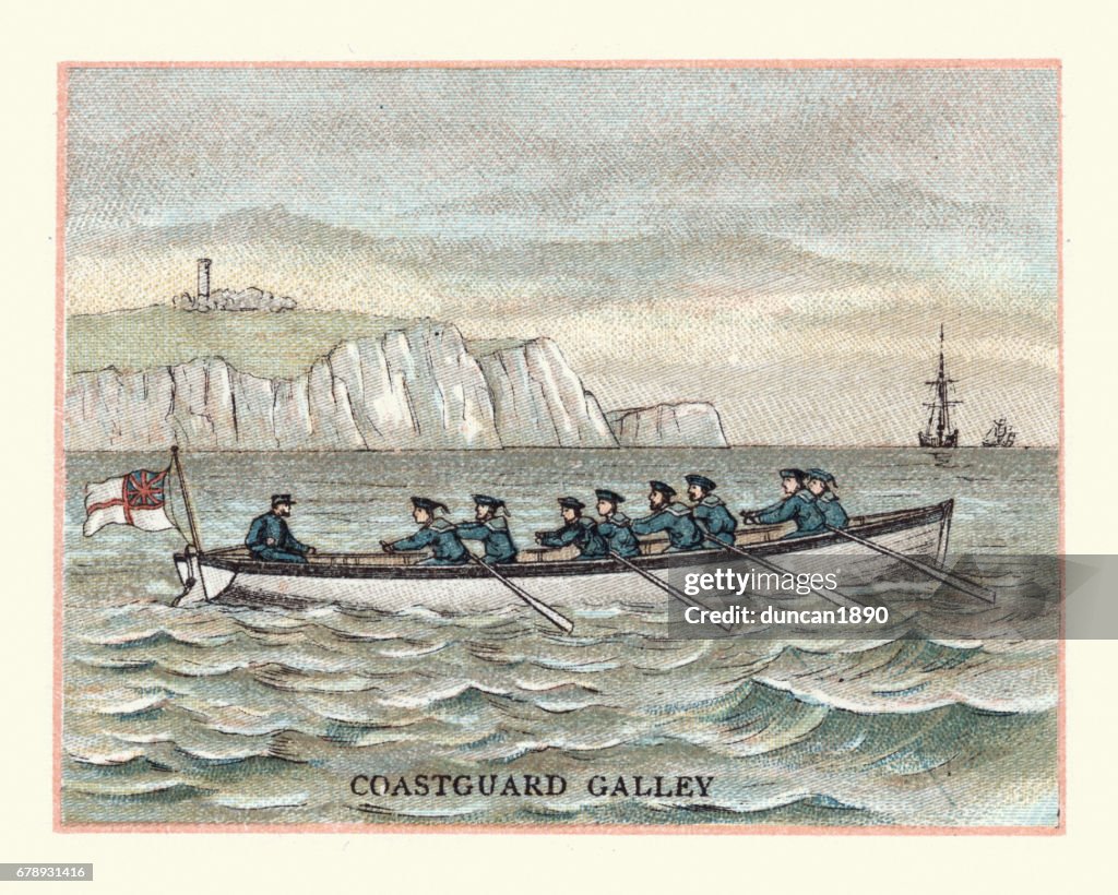 Coastguard Galley, 19th Century