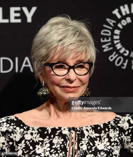 Actress Rita Moreno arrives at the 2017 PaleyLive LA Spring Season - An Evening With "One Day At A Time" screening and panel conversation at The...