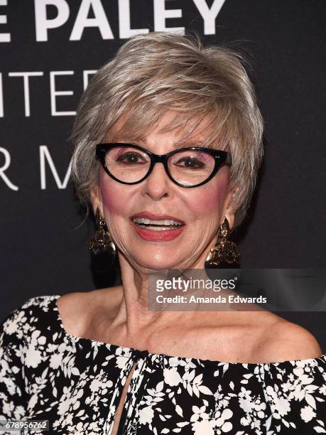 Actress Rita Moreno arrives at the 2017 PaleyLive LA Spring Season - An Evening With "One Day At A Time" screening and panel conversation at The...