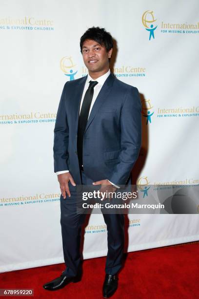 Saroo Brierley attends the International Centre for Missing & Exploited Children 2017 Gala for Child Protection at Gotham Hall on May 4, 2017 in New...