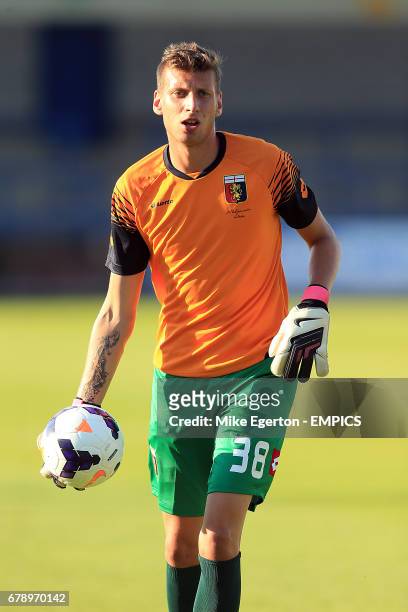 Genoa goalkeeper Zima Lukas