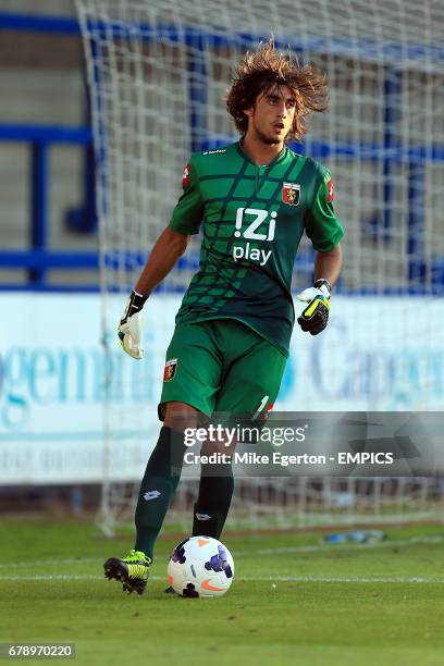 Genoa goalkeeper Perin Mattia