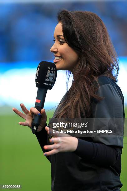 Manchester City TV presenter Natalie Pike