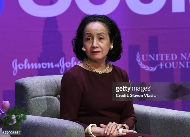 Dr. Luz Towns Miranda attends 5th Annual Moms +SocialGood event at AXA Event & Production Center on May 4, 2017 in New York City.