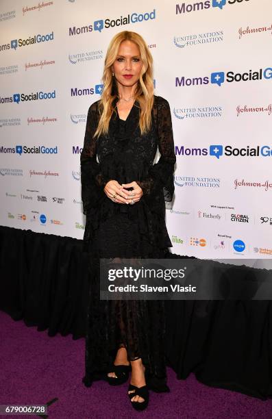 Designer Rachel Zoe attends 5th Annual Moms +SocialGood event at AXA Event & Production Center on May 4, 2017 in New York City.