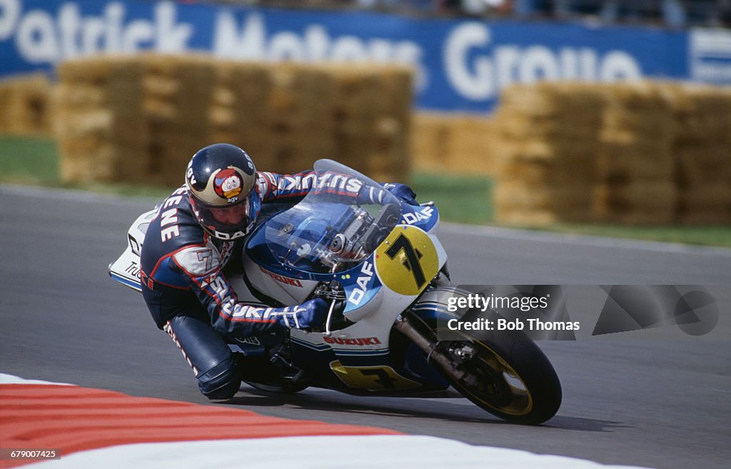 Sheene In British Grand Prix