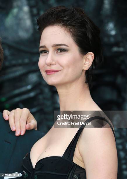 Katherine Waterston attends the World Premiere of "Alien: Covenant" at Odeon Leicester Square on May 4, 2017 in London, England.