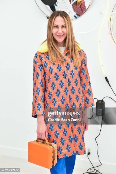 Alyson Cafiero attends FRIEZE New York 2017 Preview Day at Randall's Island Park on May 4, 2017 in New York City