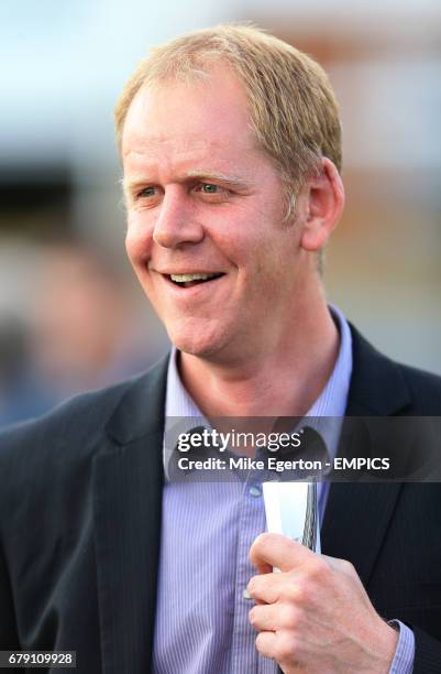 Michael Channon, assistant trainer to his father Mick.