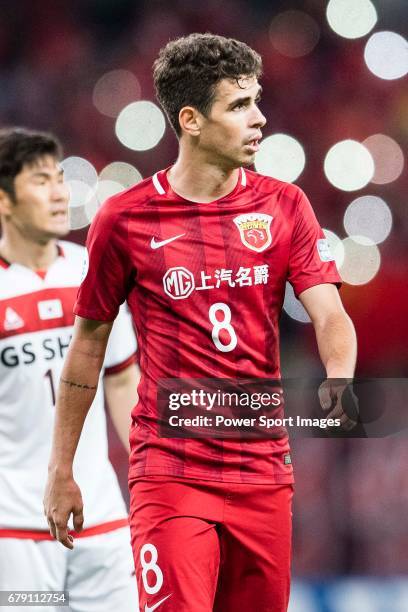 Oscar dos Santos Emboaba Junior of Shanghai SIPG FC in action during the AFC Champions League 2017 Group F match between Shanghai SIPG FC and FC...