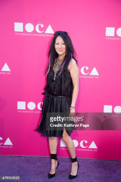 Julie Miyoshi attends The Museum of Contemporary Art, Los Angeles Annual Gala at The Geffen Contemporary at MOCA on April 29, 2017 in Los Angeles,...