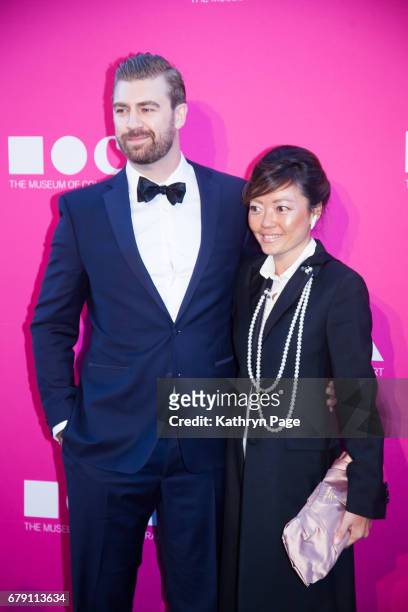Jason Lucking and Hiroko Fujikawa Mori attend The Museum of Contemporary Art, Los Angeles Annual Gala at The Geffen Contemporary at MOCA on April 29,...