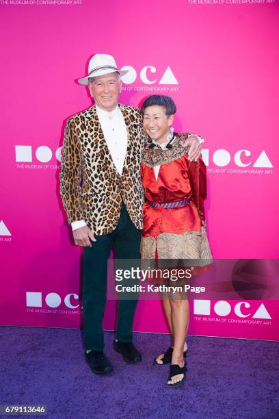 Billy Al Bengston and Wendy Al Bengston attend The Museum of Contemporary Art, Los Angeles Annual Gala at The Geffen Contemporary at MOCA on April...
