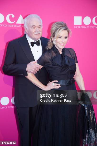 Dr. Steven Hoefflin and Pamela Hoefflin attend The Museum of Contemporary Art, Los Angeles Annual Gala at The Geffen Contemporary at MOCA on April...