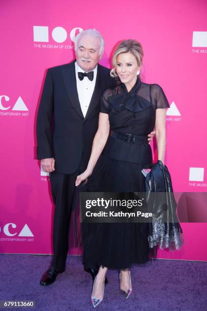 Dr. Steven Hoefflin and Pamela Hoefflin attend The Museum of Contemporary Art, Los Angeles Annual Gala at The Geffen Contemporary at MOCA on April...